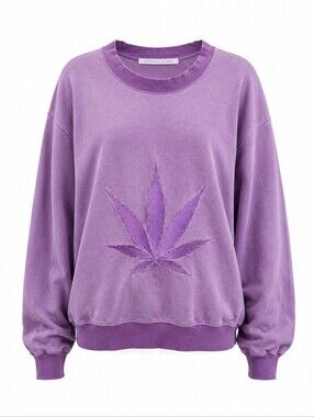 Catherine Fulmer 420 Sweater Neon Lavender